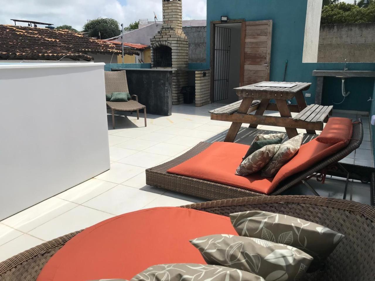 Praia de Pipa Casa Arara Vista Mar - Por Pipa Casas De Praia מראה חיצוני תמונה